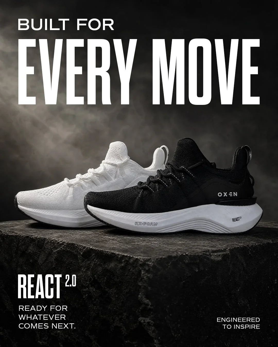 OXEN REACT 2.0: BUILT FOR EVERYDAY MOVEMENT