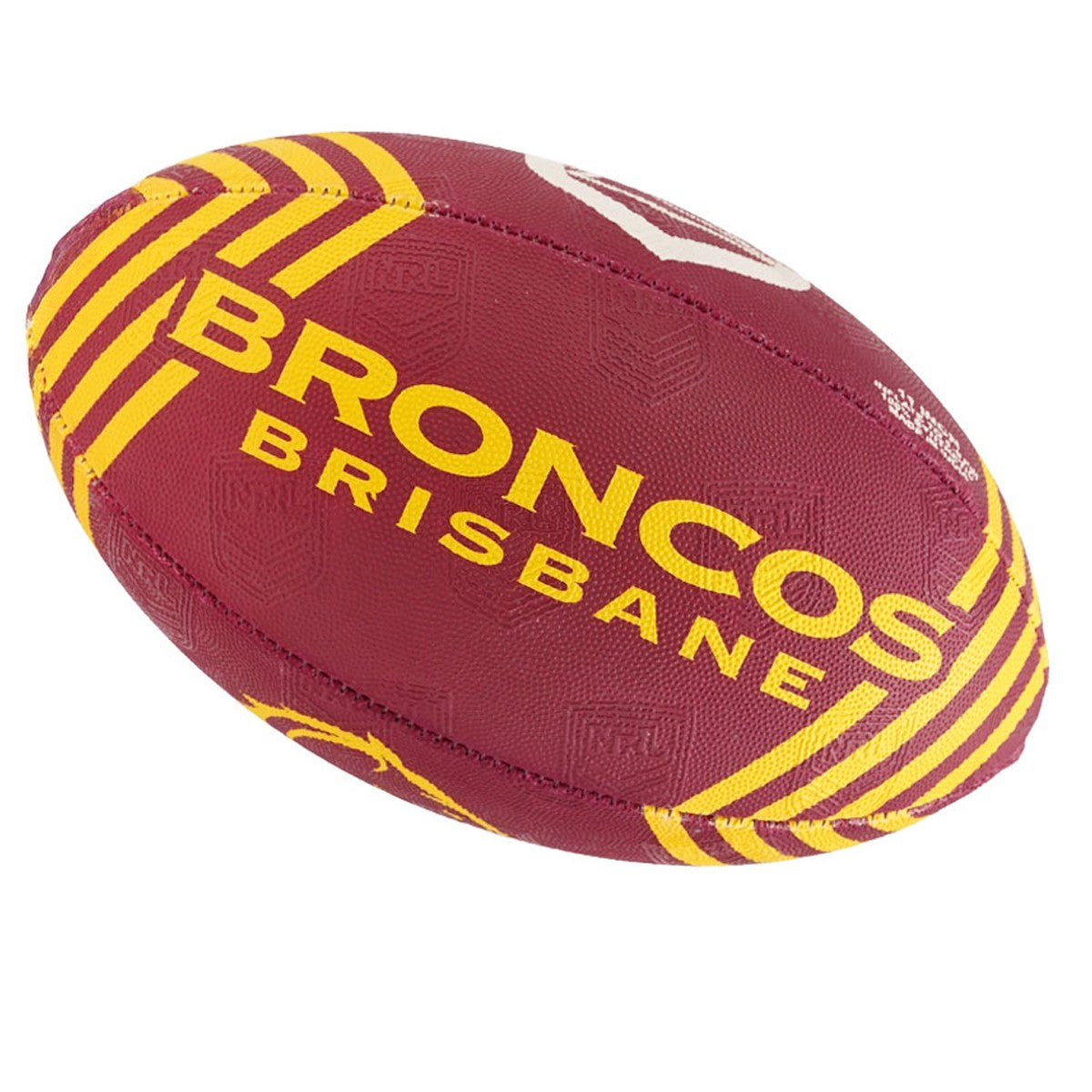 ST NRL Supporter Ball Broncos Size 5