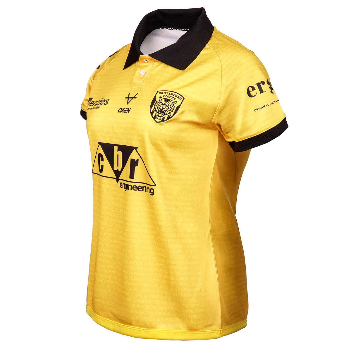 Castleford Tigers 2026 Replica Home Shirt Ladies