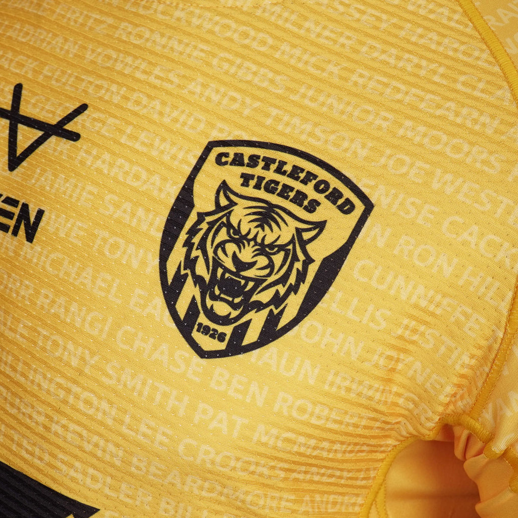 Castleford Tigers 2026 Retail Playing Home Shirt