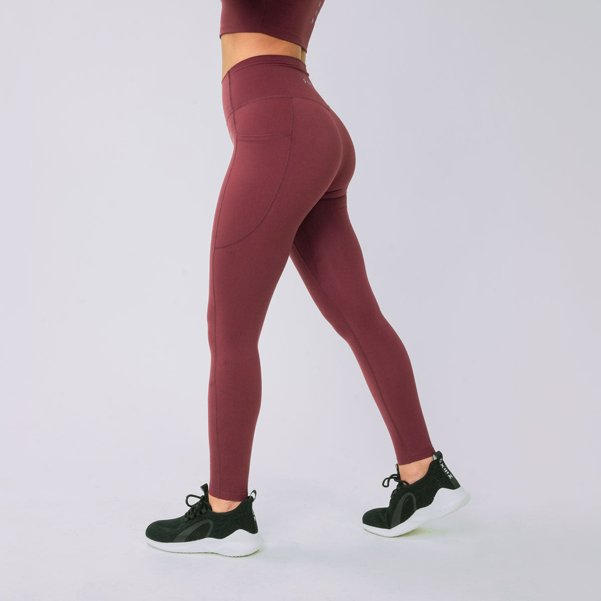 Oxen Womens Endure Sculpt Pocket Leggings Sienna