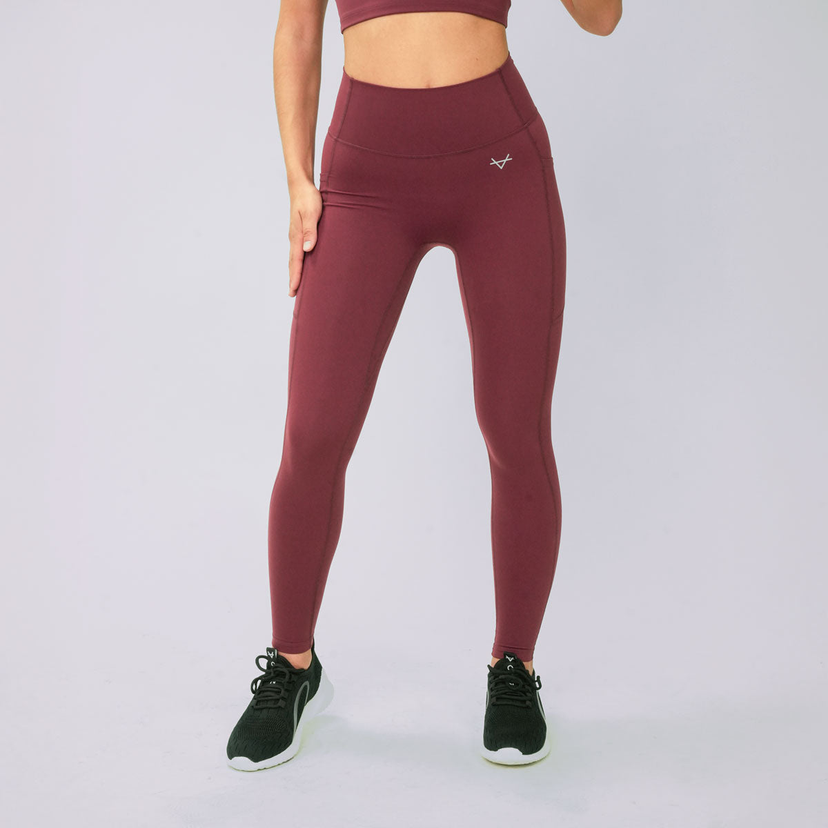 Oxen Womens Endure Sculpt Pocket Leggings Sienna