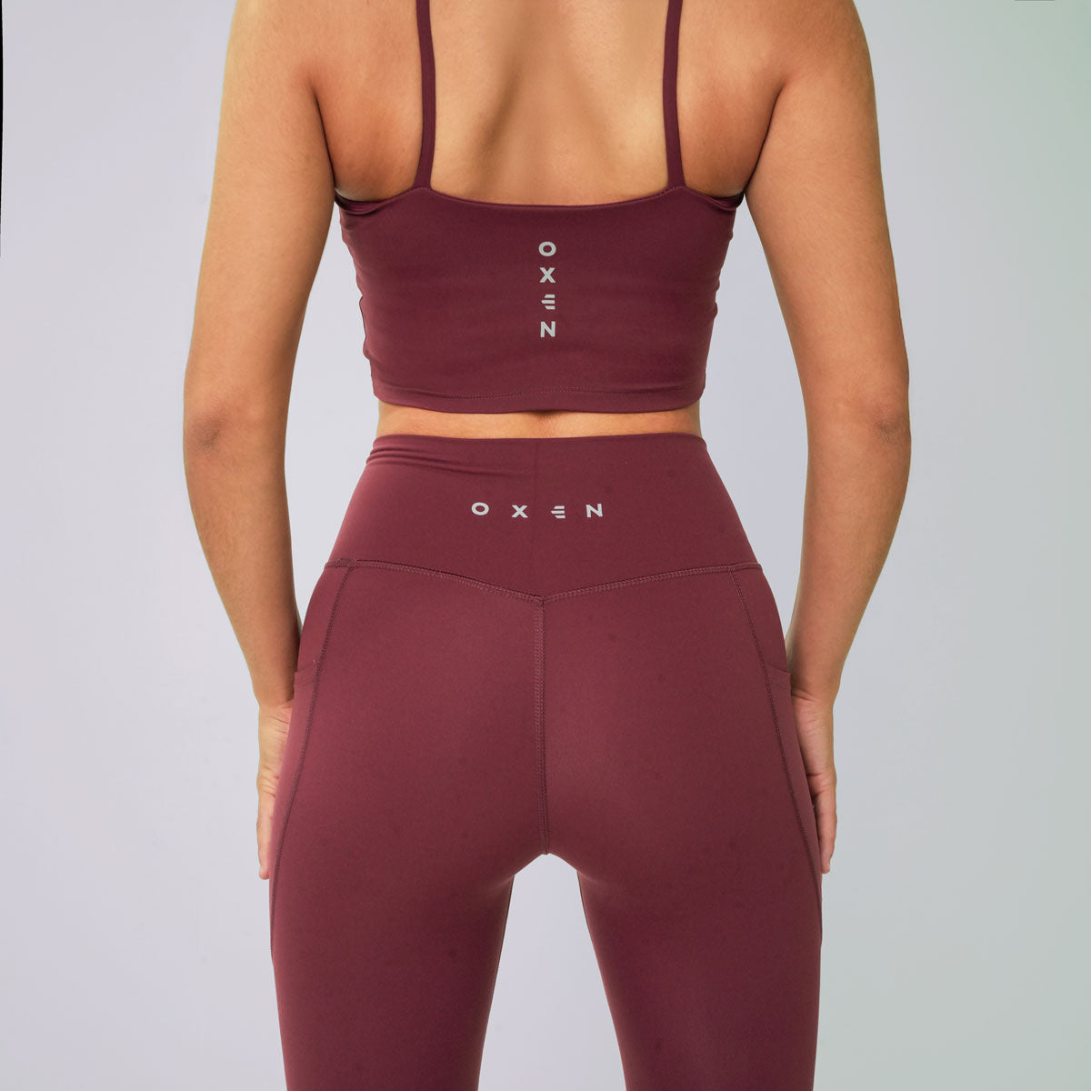Oxen Womens Endure Sculpt Pocket Leggings Sienna