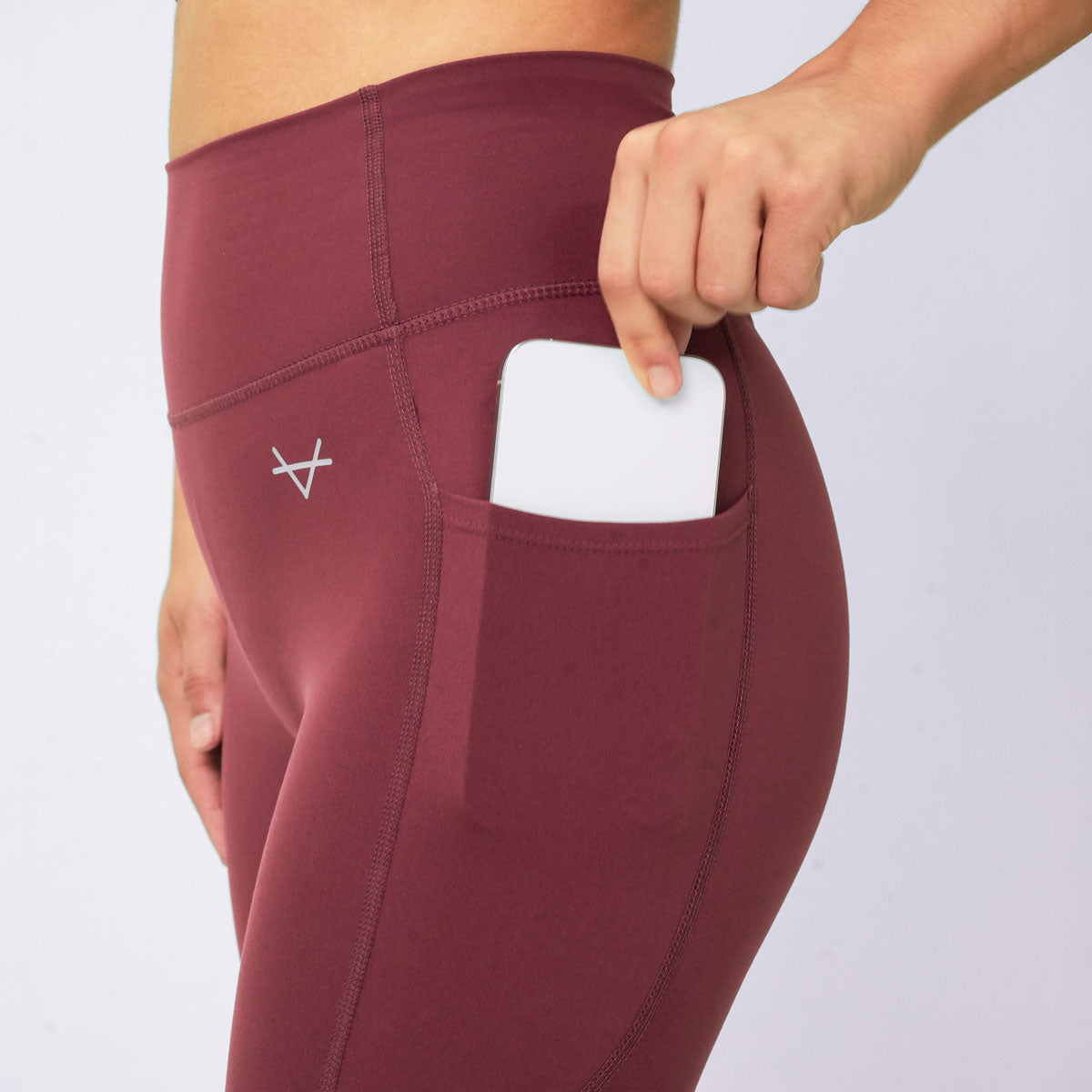 Oxen Womens Endure Sculpt Pocket Leggings Sienna