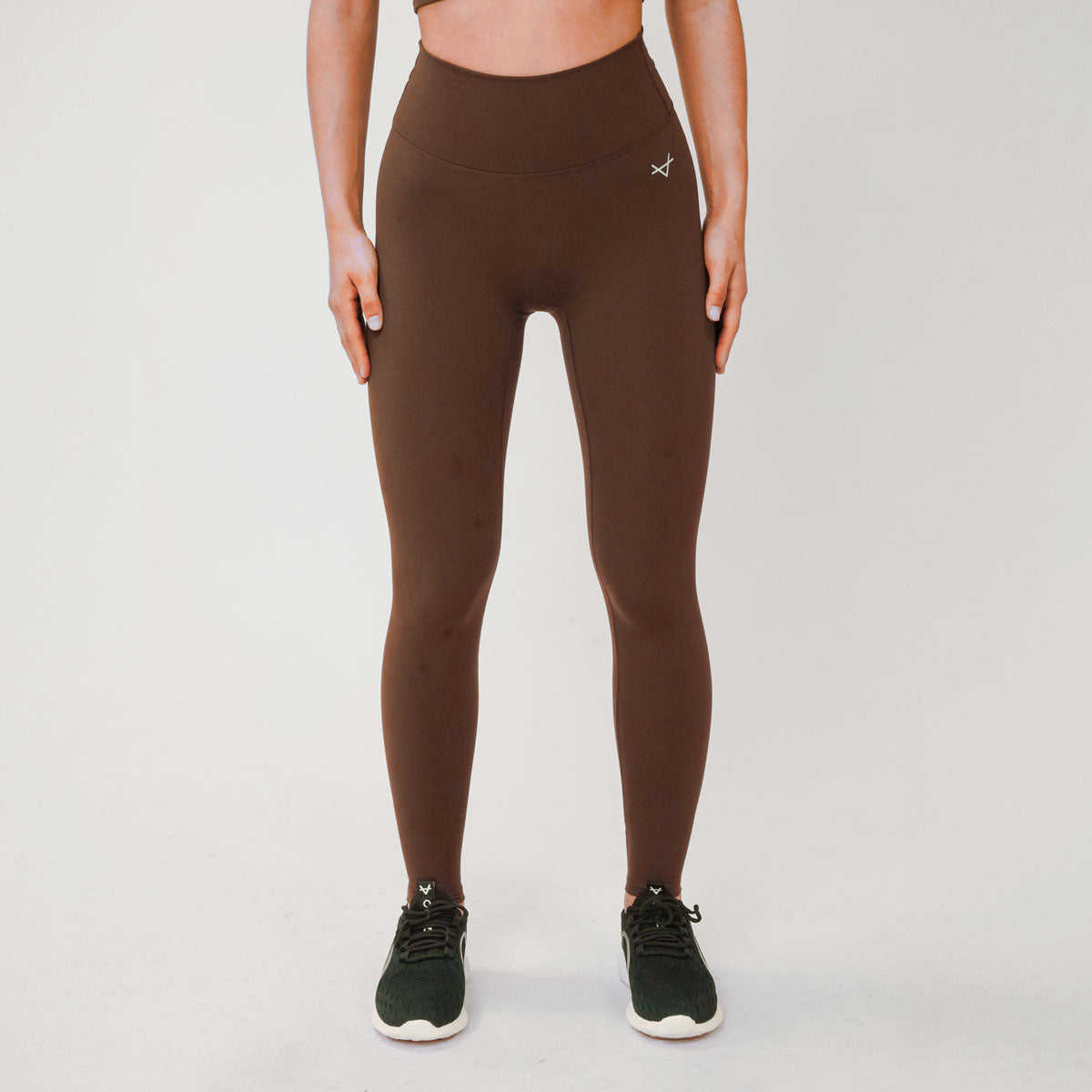 Oxen Womens Endure Sculpt Leggings Choc