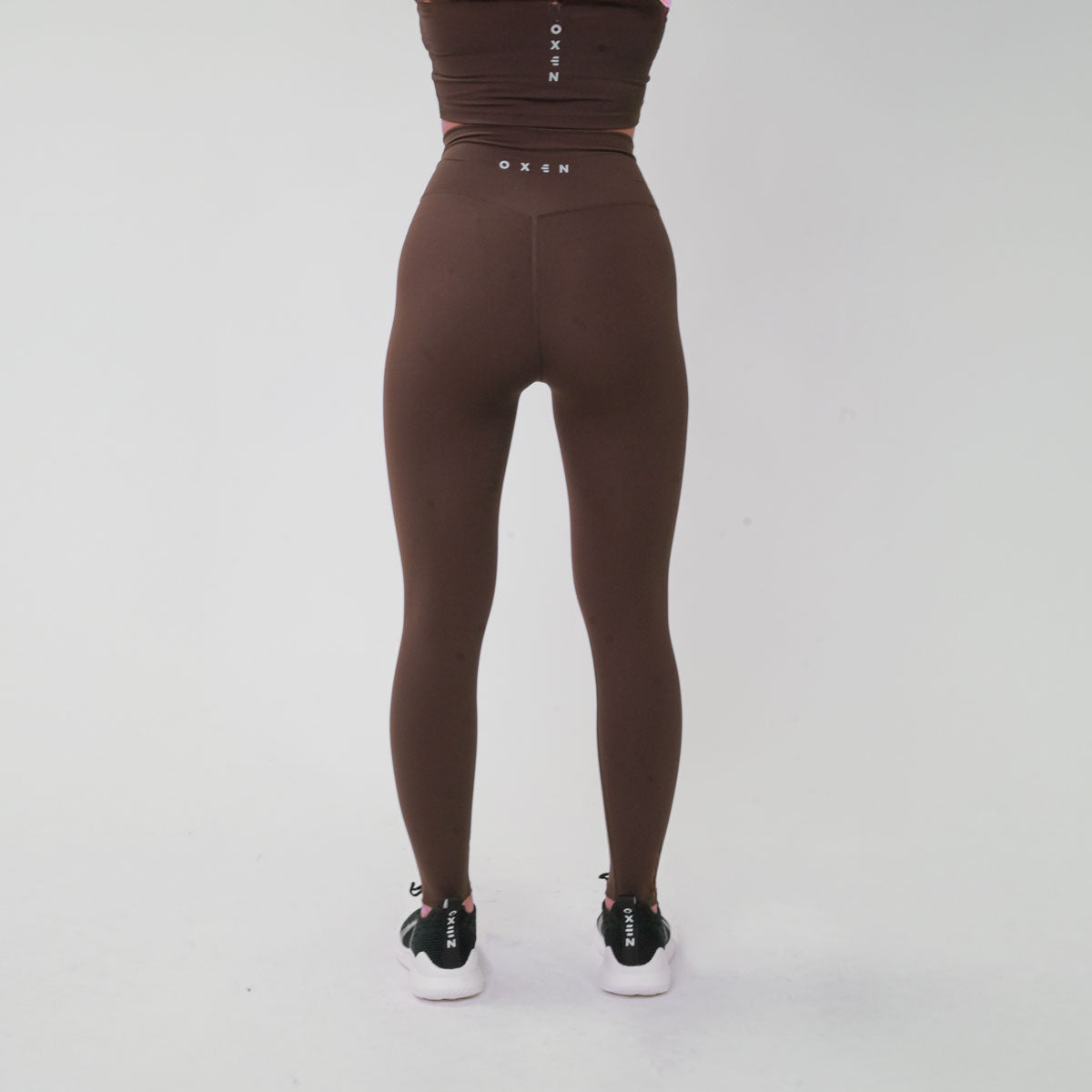 Oxen Womens Endure Sculpt Leggings Choc