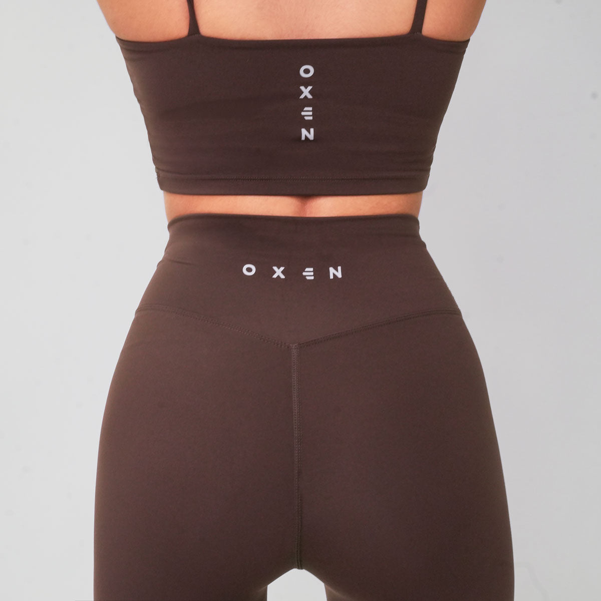 Oxen Womens Endure Sculpt Leggings Choc