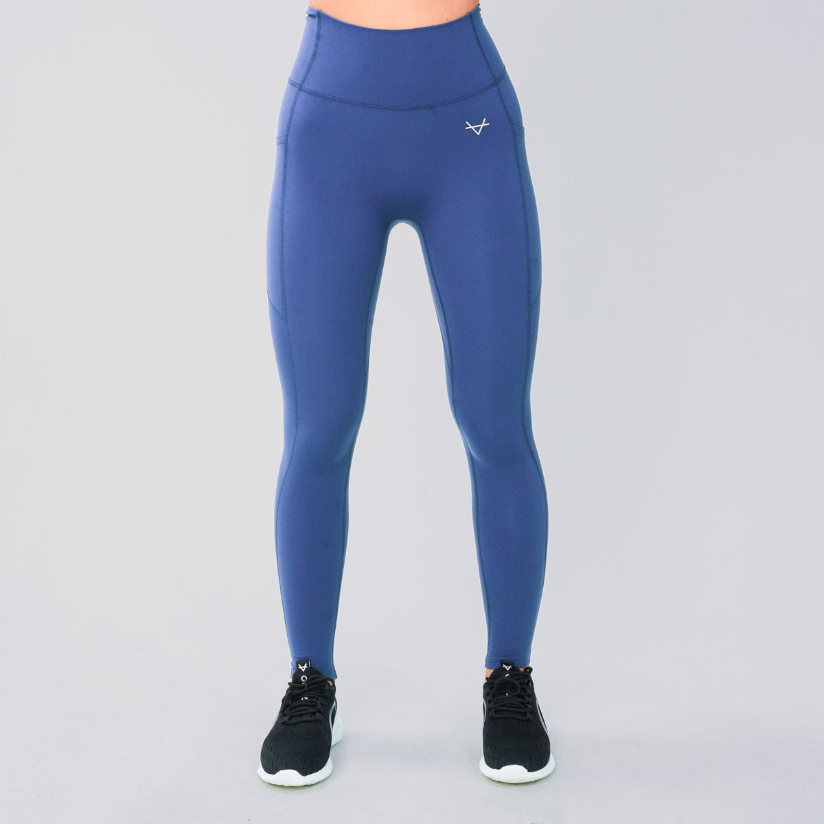 Oxen Womens Endure Sculpt Pocket Leggings Sapphire