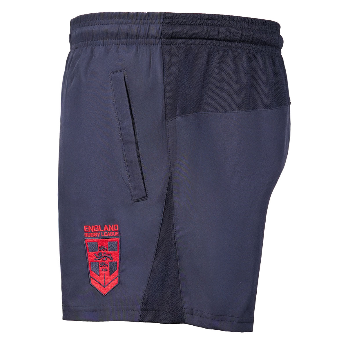 England RL Core Navy Shorts JNR