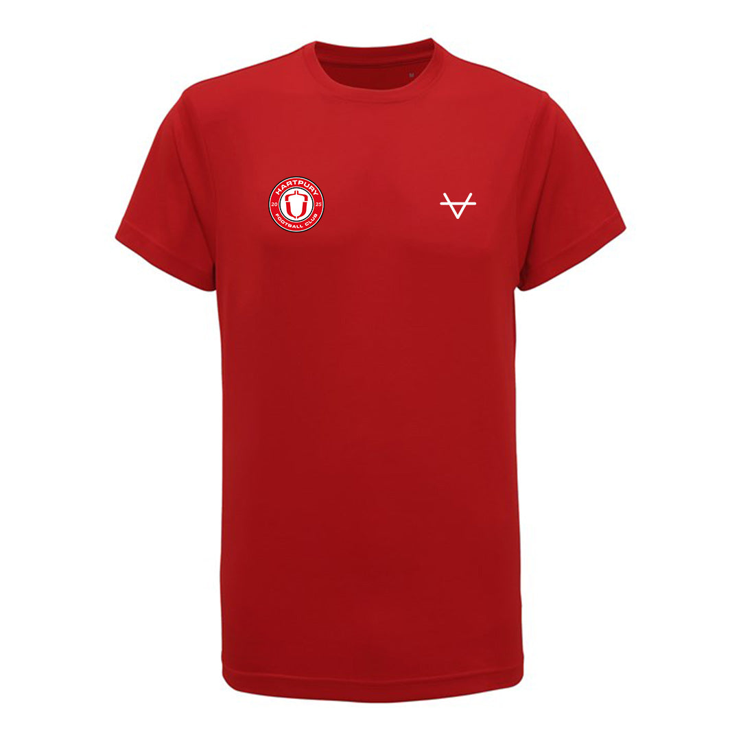 Hartpury FC Red Tee Junior