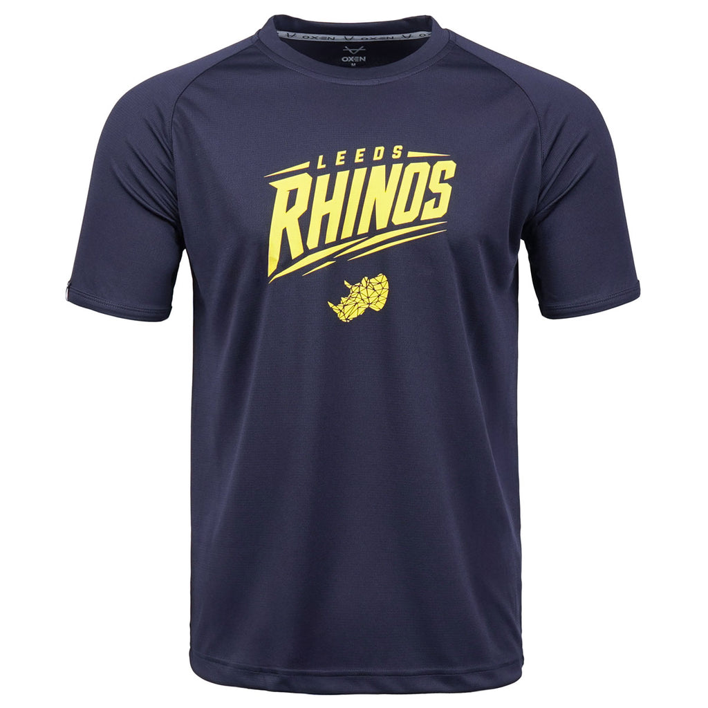 Leeds Rhinos Core Navy Tee