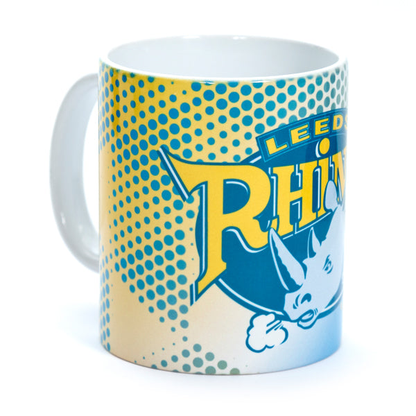 Leeds Rhinos Abstract Mug