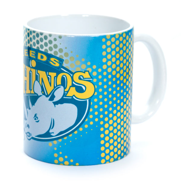Leeds Rhinos Abstract Mug