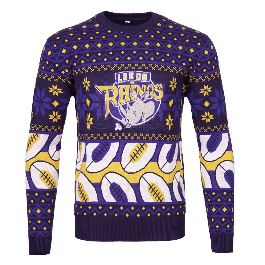 Leeds Rhinos Christmas Jumper