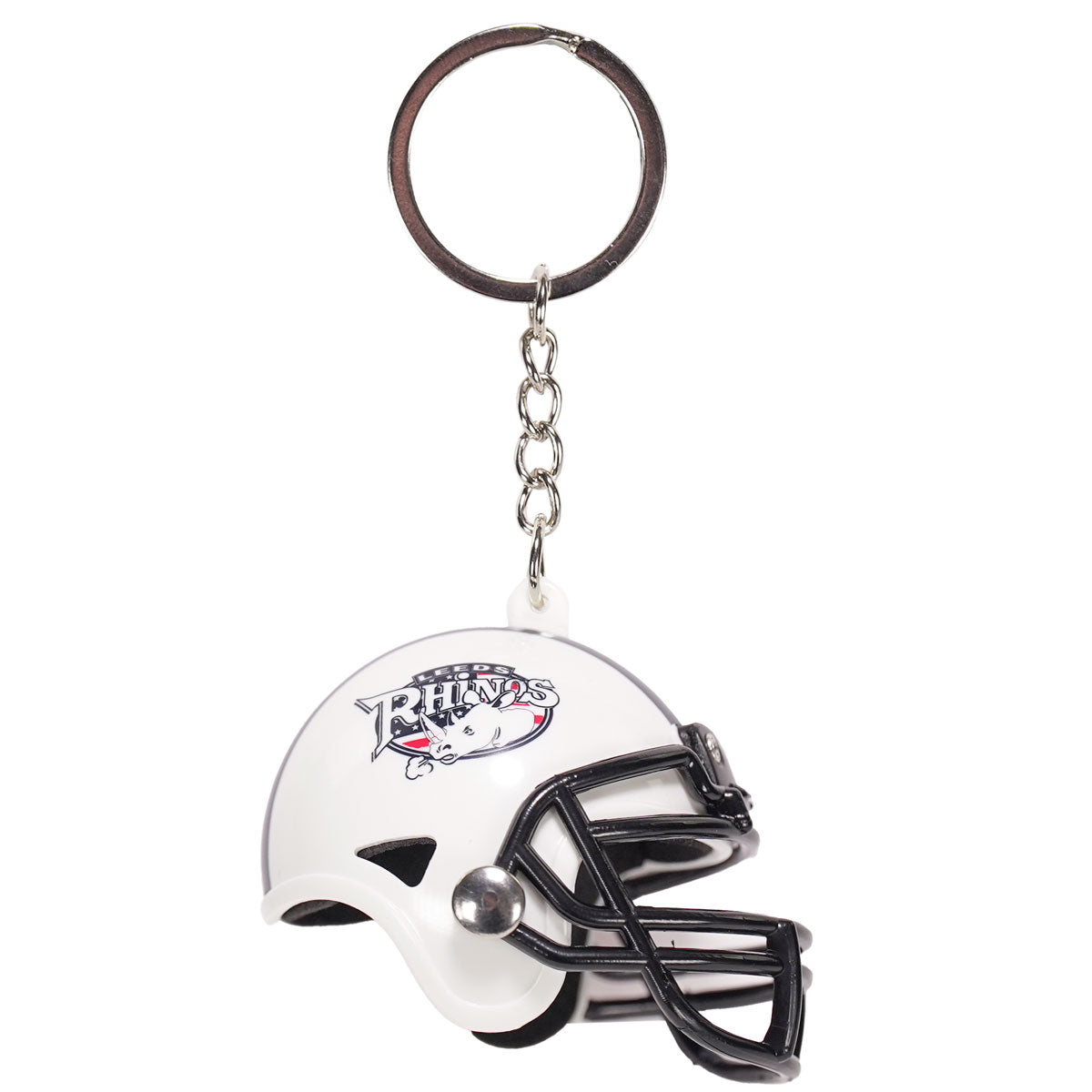 Leeds Rhinos Football Helmet Key Ring