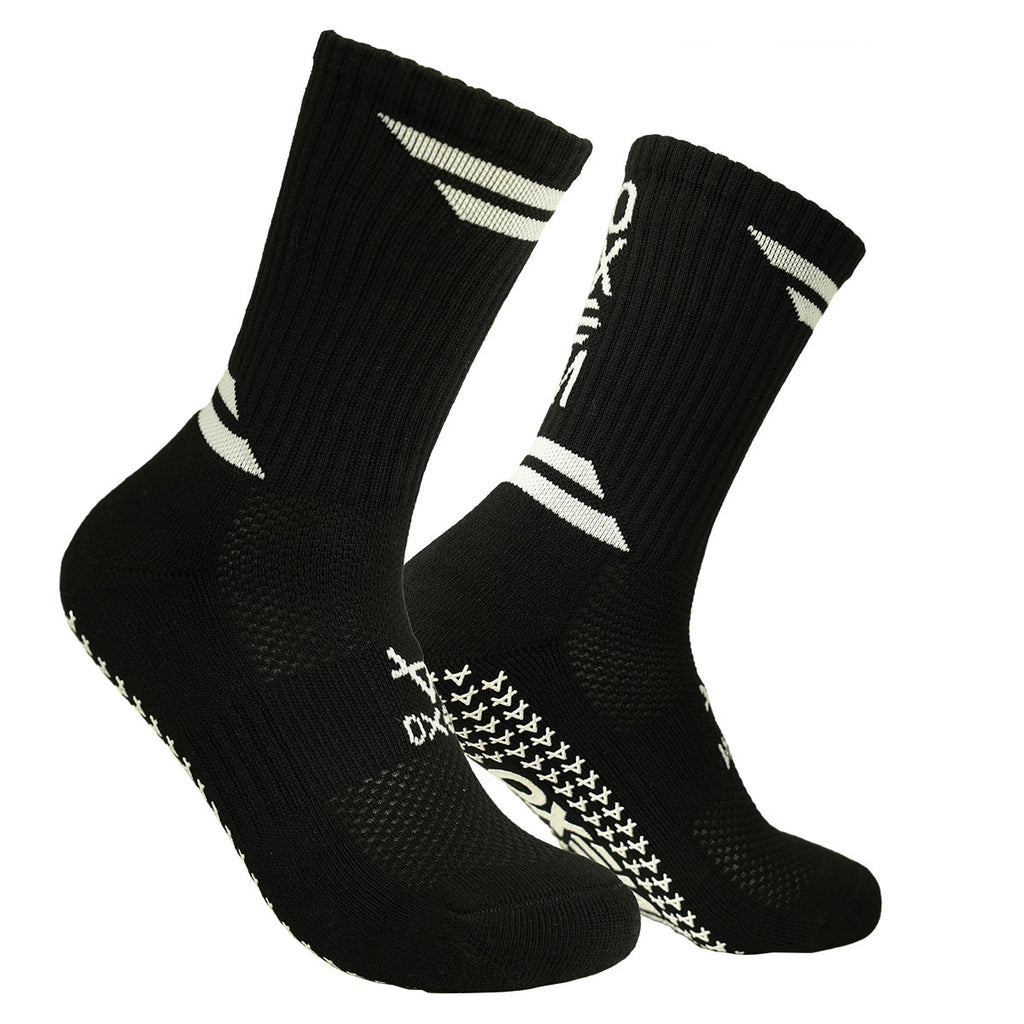 Oxen Grip Socks Black/White JNR