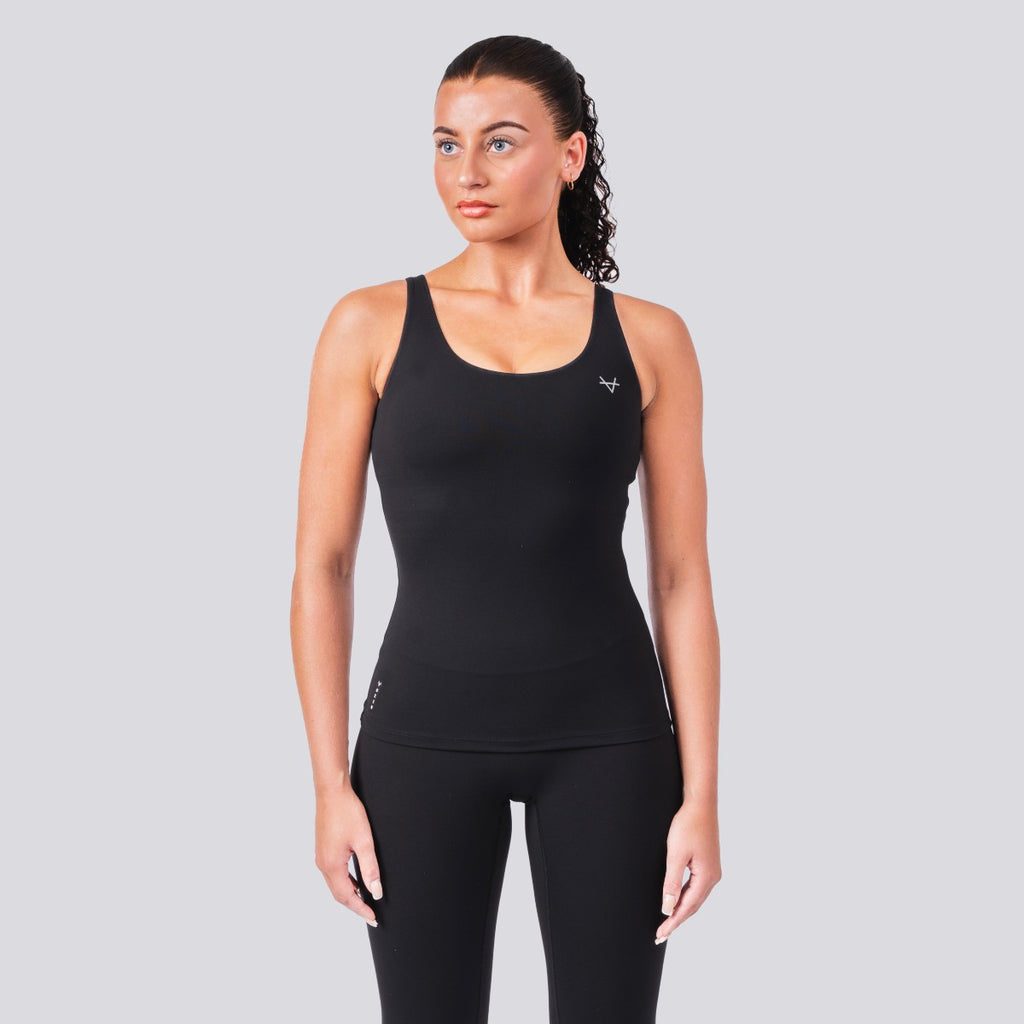 Oxen Womens Endure Sculpt Tank Blk