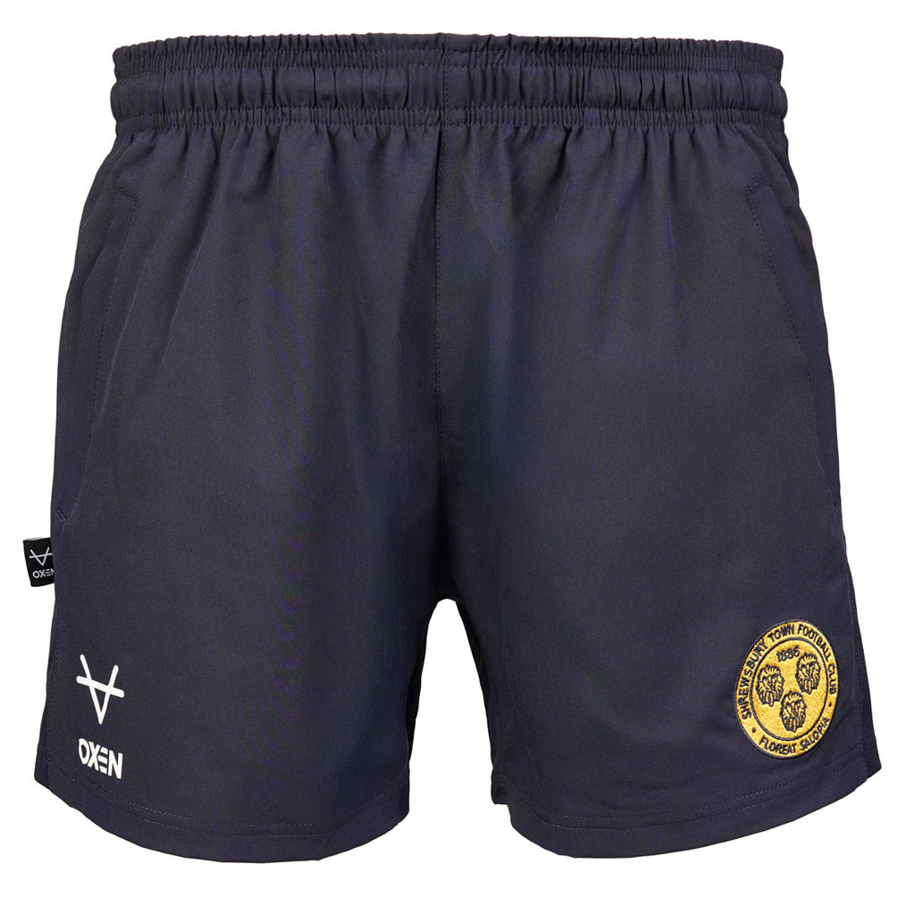 Shrewsbury Town Core Navy Shorts JNR