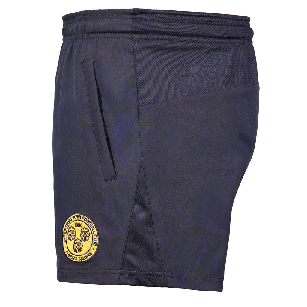 Shrewsbury Town Core Navy Shorts JNR