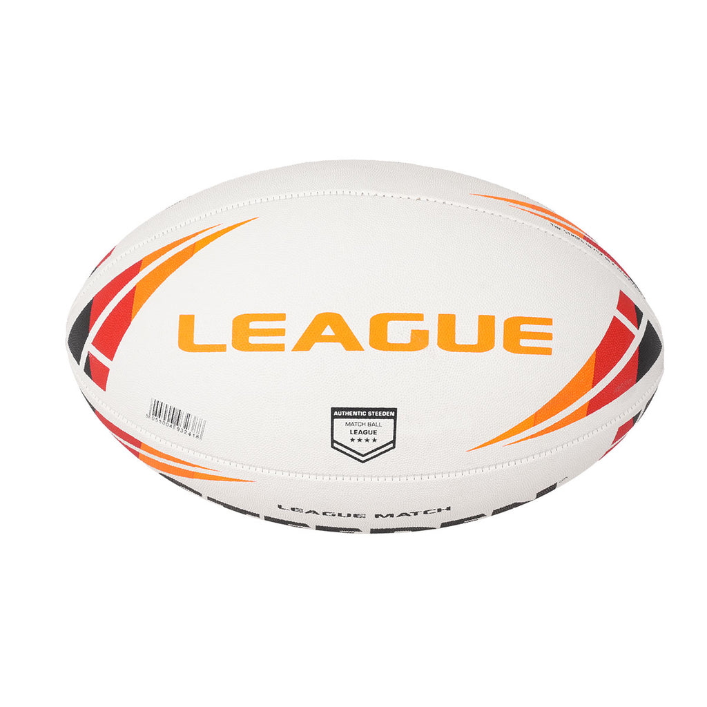 Steeden League Match Rugby Ball Black