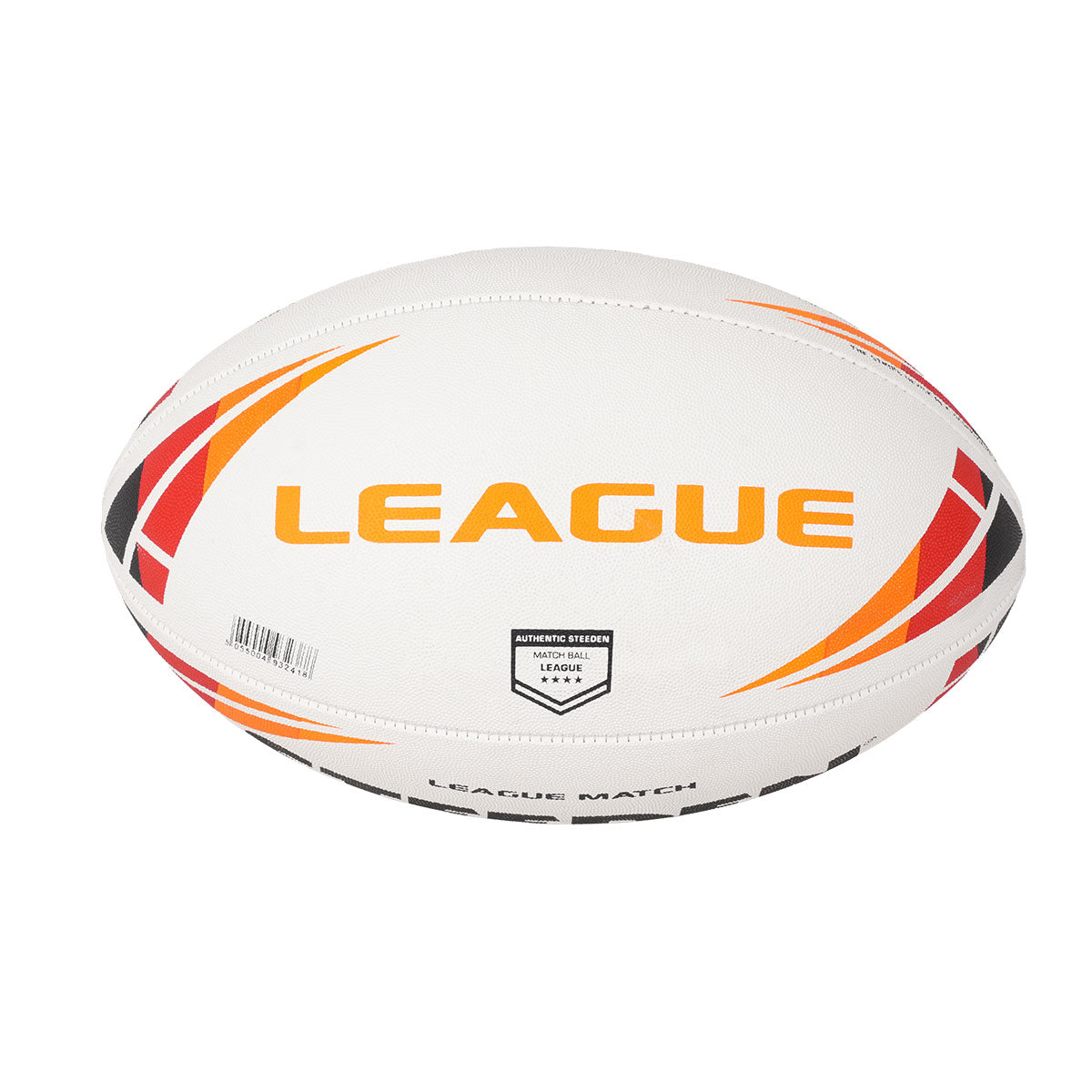 Steeden League Match Rugby Ball Black
