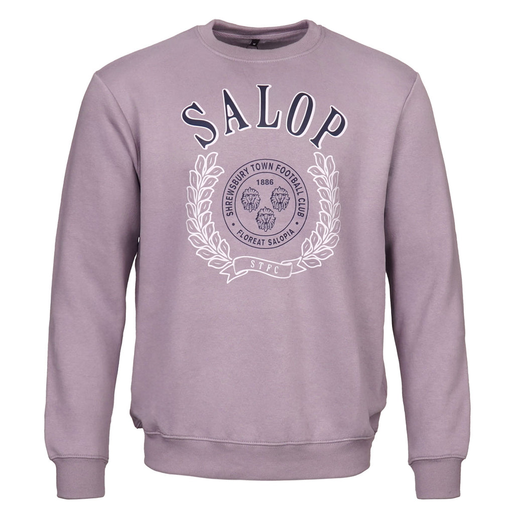 Shrewsbury Town Essential Sweatshirt Stone