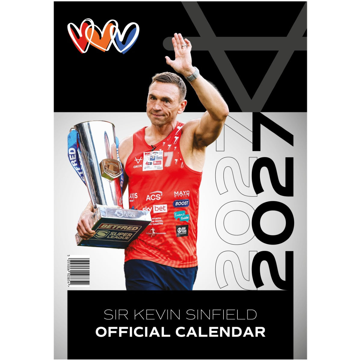 Sir Kevin Sinfield Official 2027 Calendar