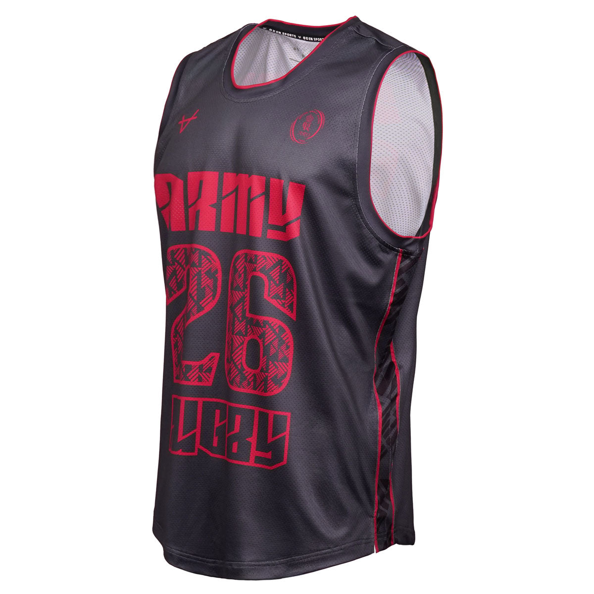 ARU 2026 Charcoal Basketball Vest