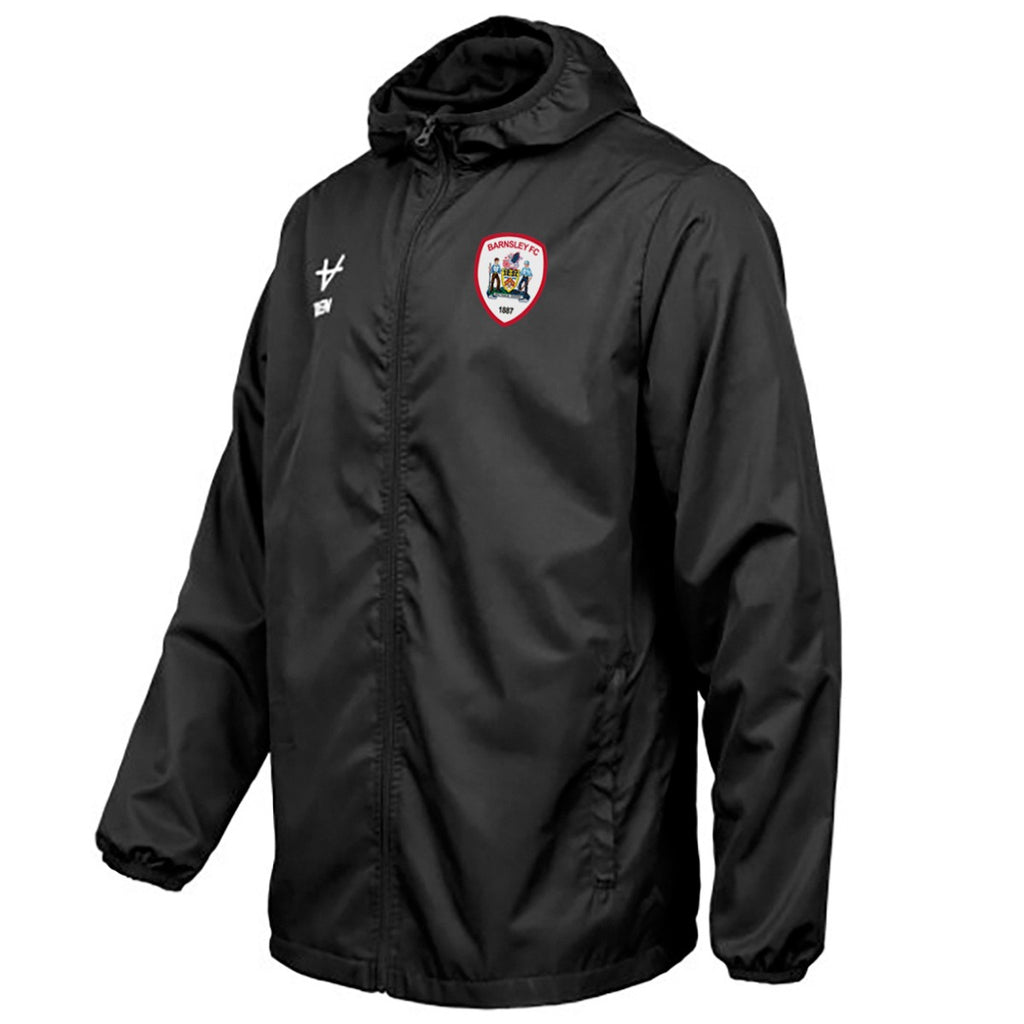 Barnsley Black Spray Jacket Adults