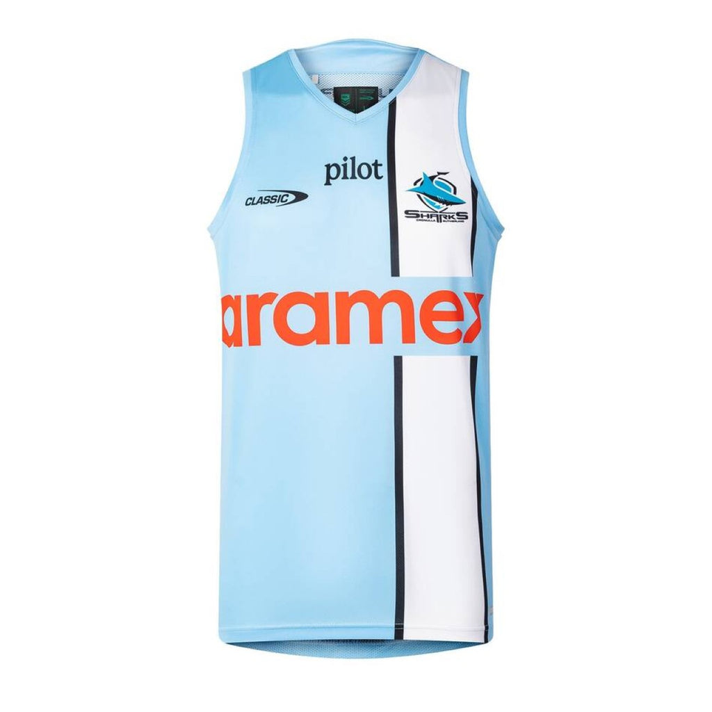 Cronulla Sharks 2026 Pro Training Singlet 1