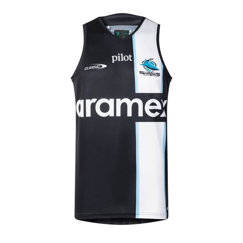 Cronulla Sharks 2026 Pro Training Singlet 2