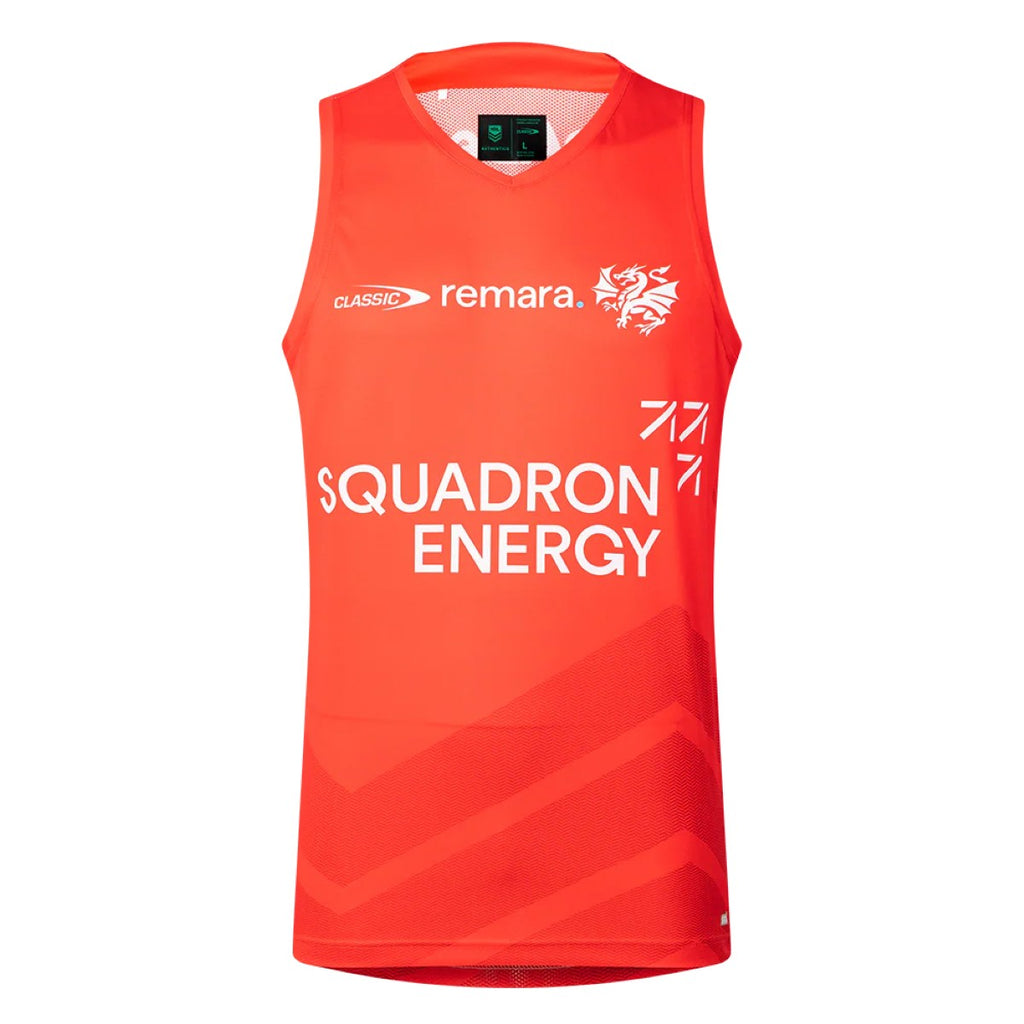 St George Dragons 2026 Pro Training Singlet 1