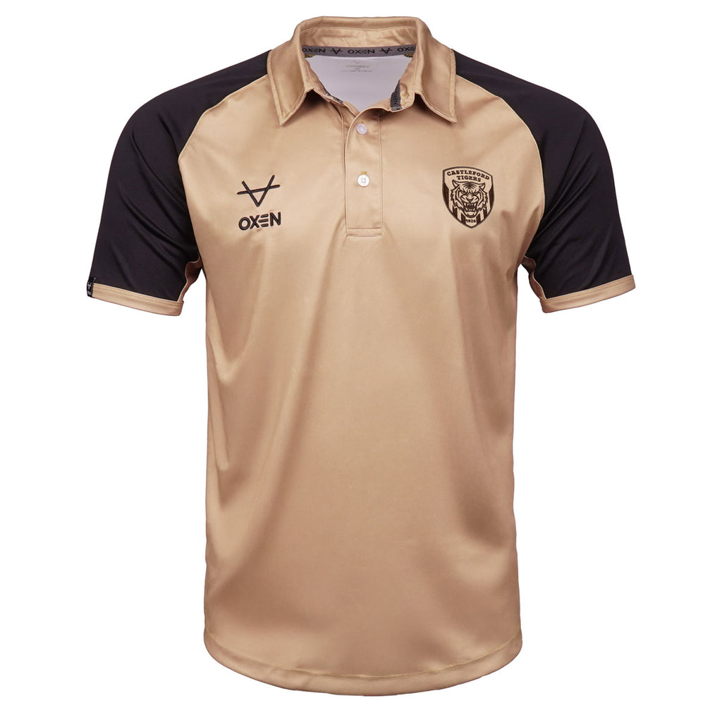 Castleford Tigers 2026 Centenary Polo Gold