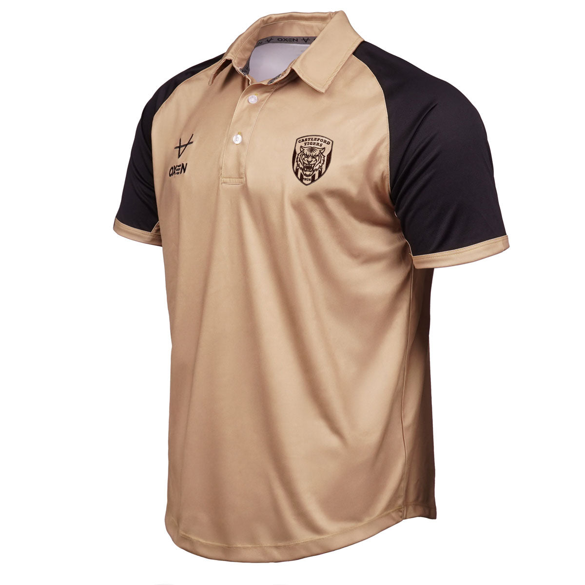Castleford Tigers 2026 Centenary Polo Gold