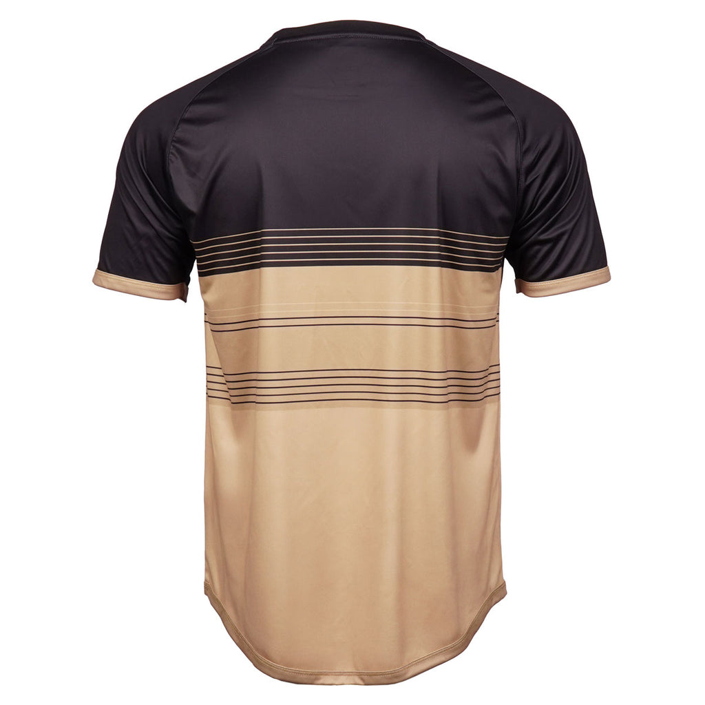 Castleford Tigers 2026 Centenary Print Tee Blk/Gld
