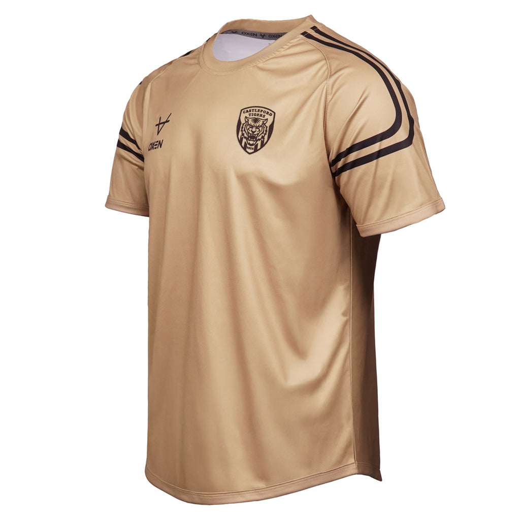 Castleford Tigers 2026 Centenary Print Tee Gold