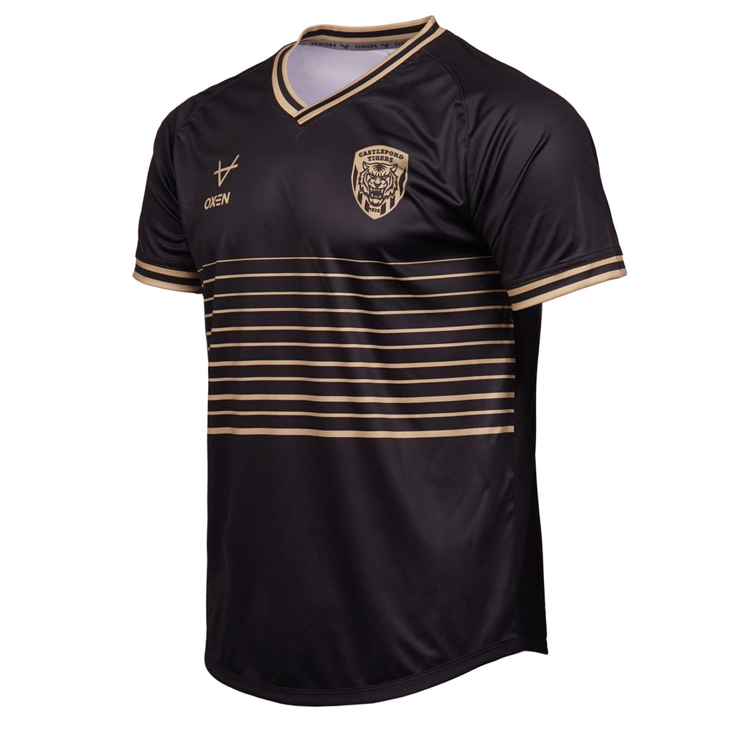 Castleford Tigers 2026 Centenary Print Tee Black