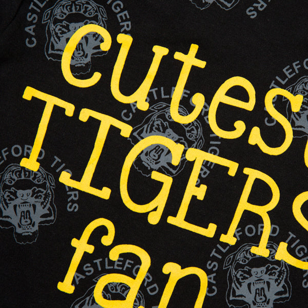 Castleford Tigers Amber 2 Pack Sleepsuit