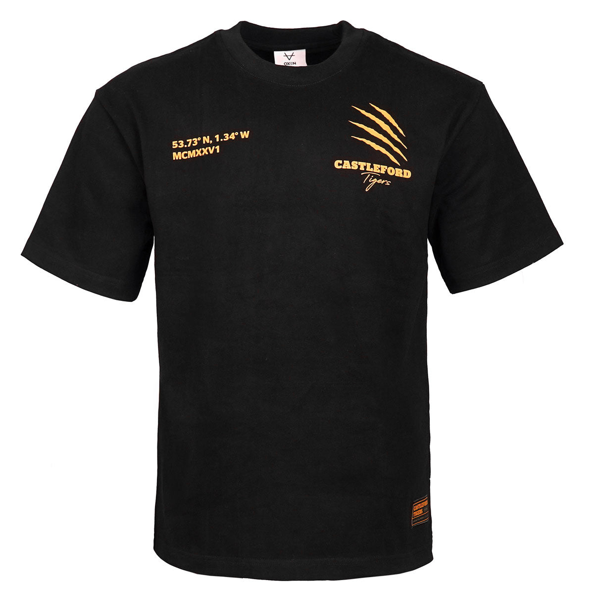 Castleford Tigers Oversized Tee Black