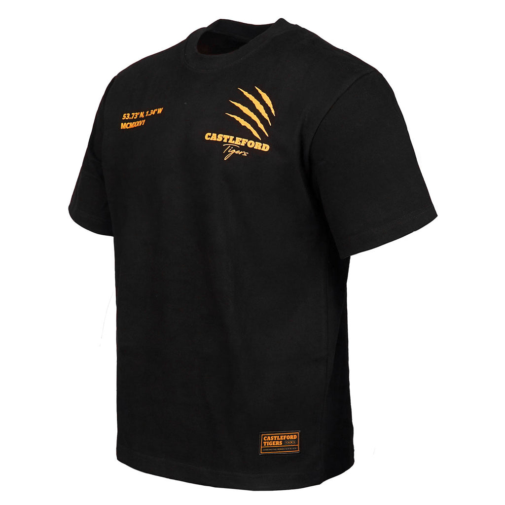 Castleford Tigers Oversized Tee Black