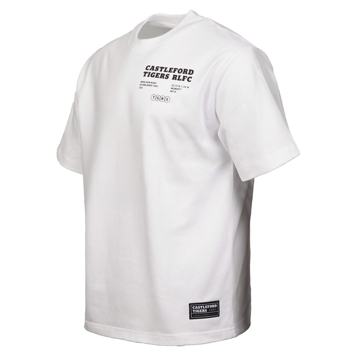 Castleford Tigers Oversized Tee White