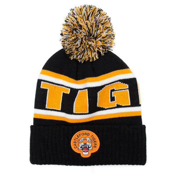 Castleford Tigers Text Beanie JNR
