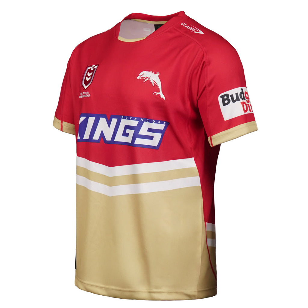 DOLPHINS 24 MENS HOME JERSEY RED