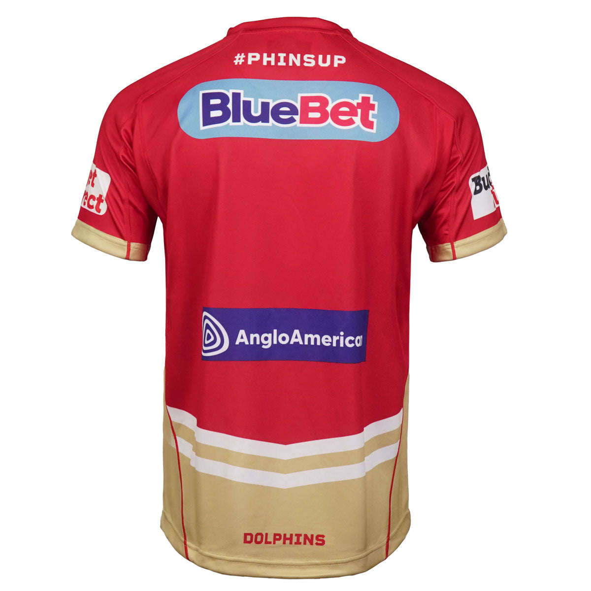 DOLPHINS 24 MENS HOME JERSEY RED