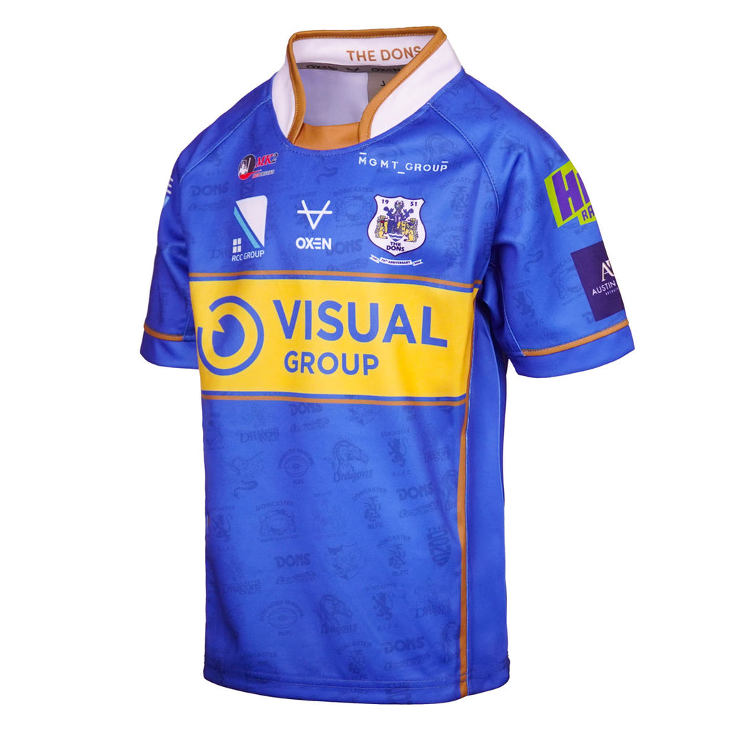 Doncaster RLFC 2026 Replica Home Shirt JNR