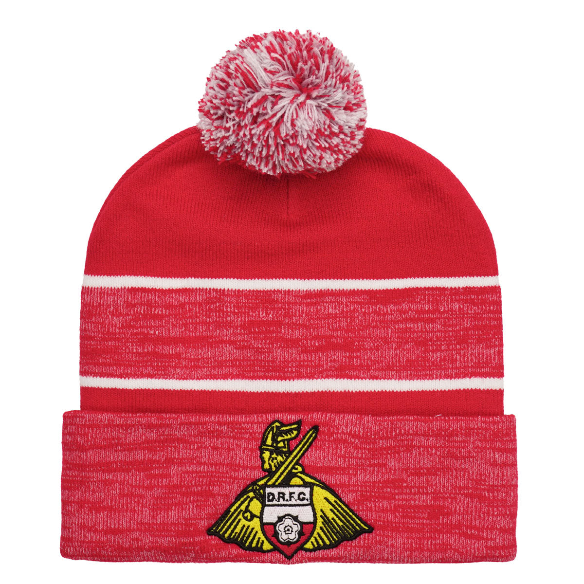 Doncaster Rovers Red Marl Bobble Hat