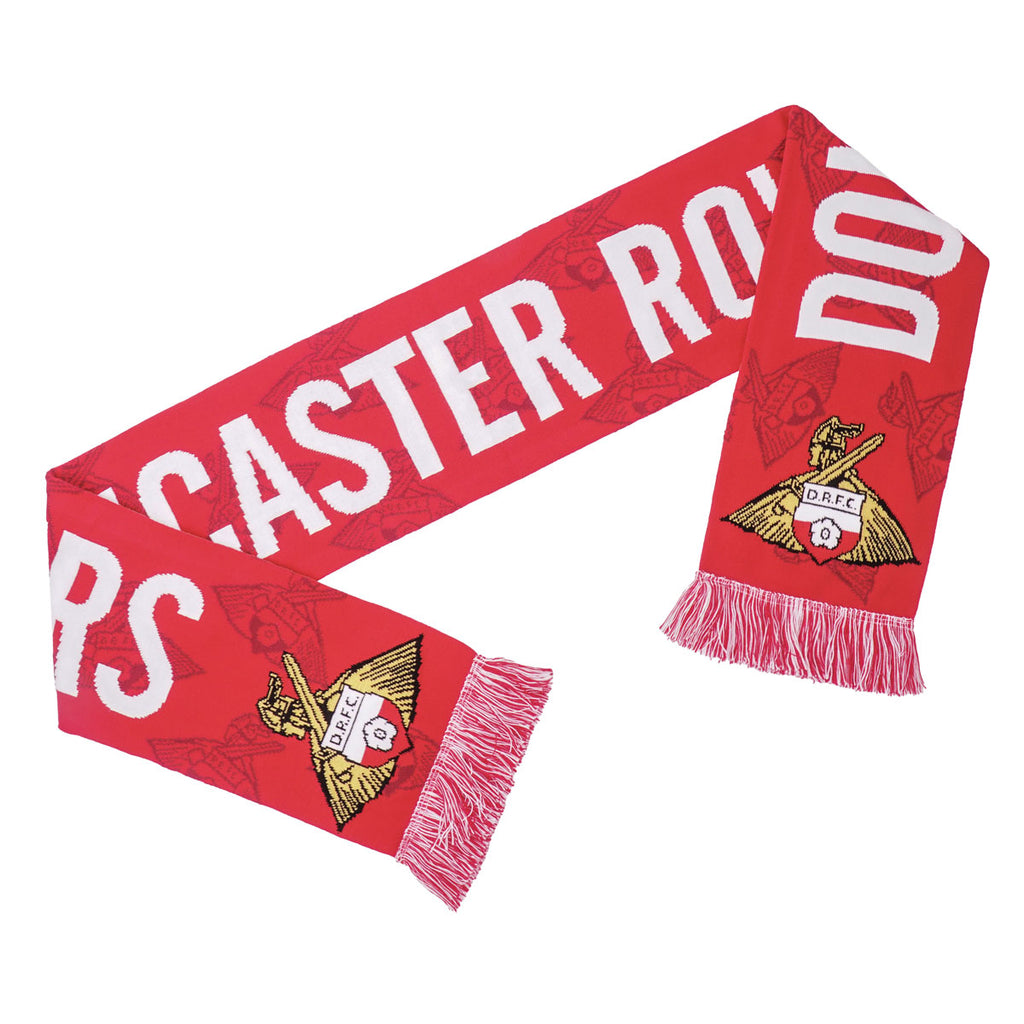 Doncaster Rovers Shadow Crest Scarf