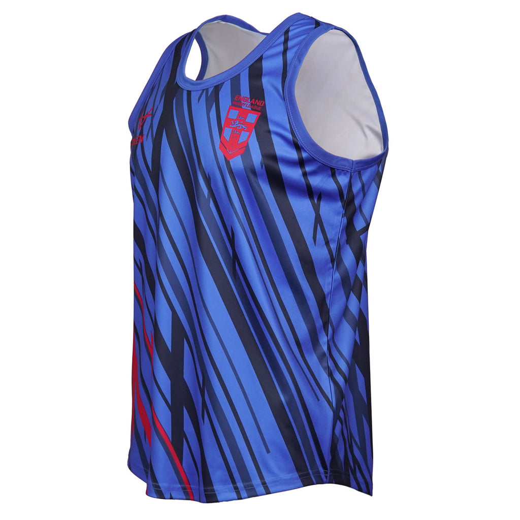 ERL 2026 Warm Up Singlet Navy