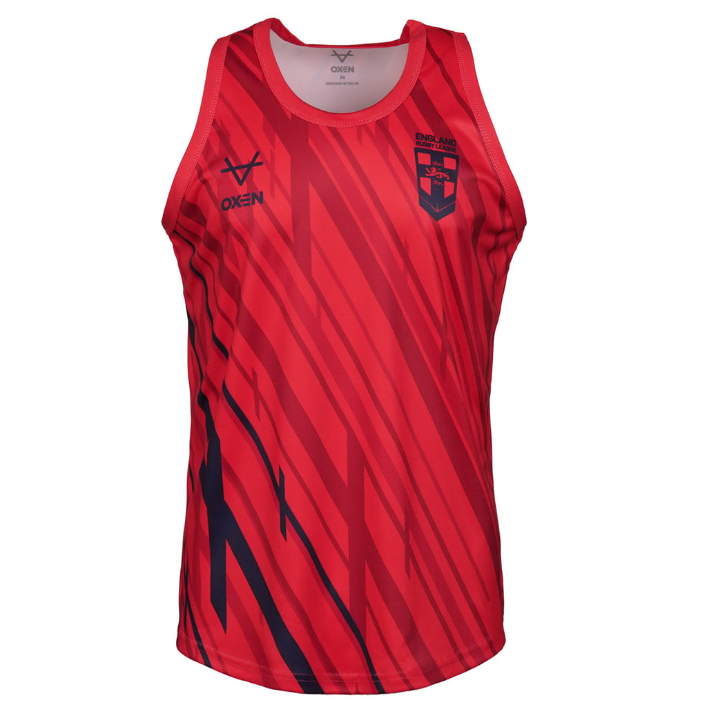 ERL 2026 Warm Up Singlet Red