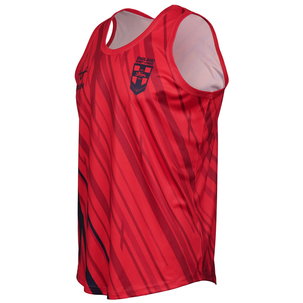 ERL 2026 Warm Up Singlet Red